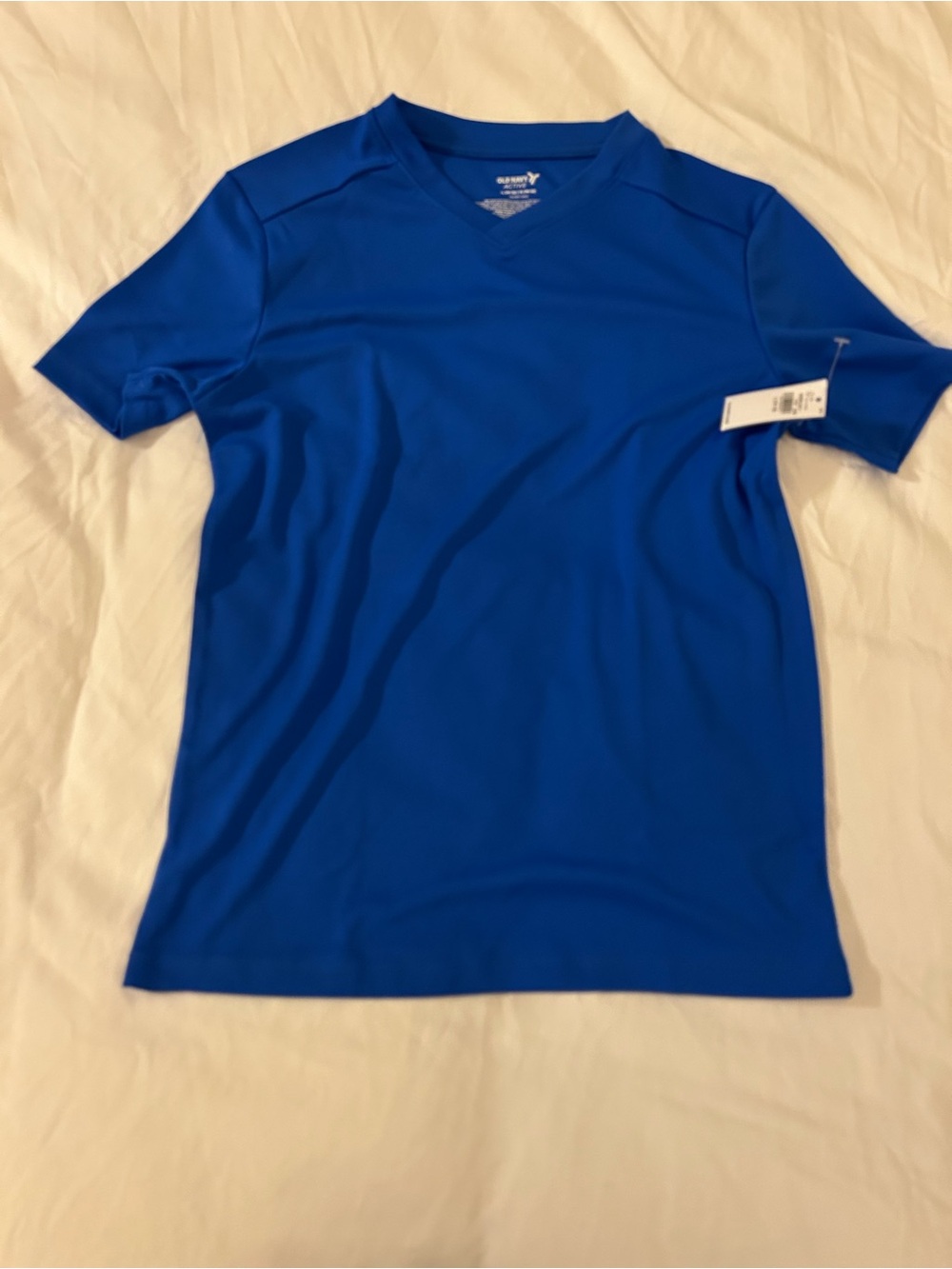 Old Navy Boys' Short Sleeve Athletic Tee — Blue